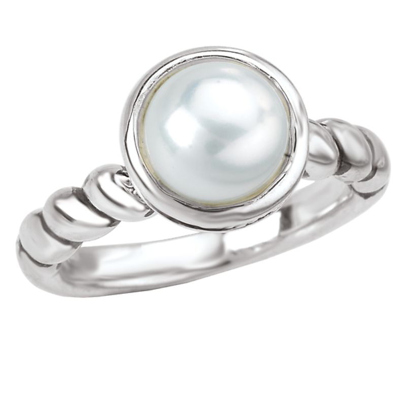 Certified Moti Ring (मोती अंगूठी) | Buy Natural Pearl Ring